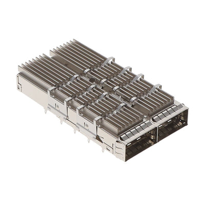 UE36-B26200-06A2A by Amphenol ICC (Commercial Products) - QSFP DD CAGE 1X2 W/ HS FIN PIN H