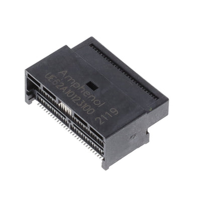 UE62A10123100T by Amphenol ICC (Commercial Products) - OSFP SMT CONNECTOR SLDR RINGS