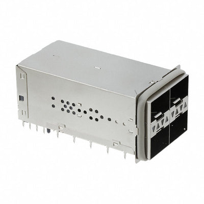 UE86-3G2420-10361 by Amphenol ICC (Commercial Products) - CONNECTOR SFP RCPT W/CAGE 2X2 80P R/A