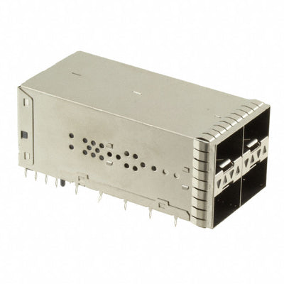 UE86-3G2620-10361 by Amphenol ICC (Commercial Products) - CONNECTOR SFP RCPT W/CAGE 2X4 80P R/A