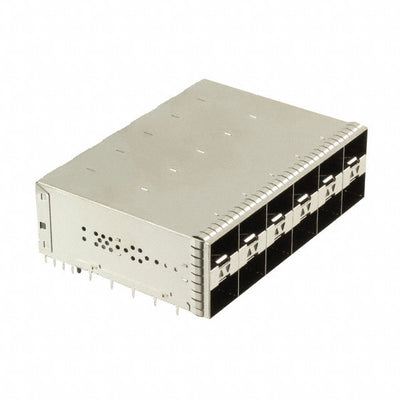 UE86-3G6620-20361 by Amphenol ICC (Commercial Products) - CONNECTOR SFP RCPT W/CAGE 2X6 240P RA