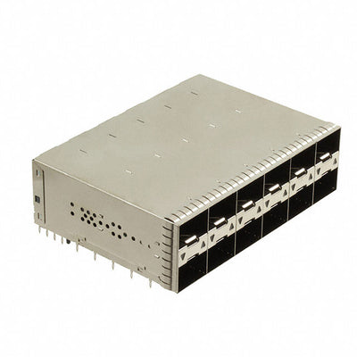 UE86-3G6620-30361 by Amphenol ICC (Commercial Products) - CONNECTOR SFP RCPT W/CAGE 2X6 240P RA