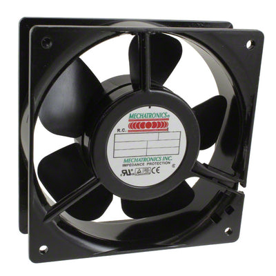 UF12A23-BTMR by Mechatronics Fan Group - FAN AXIAL 120X38MM 230VAC TERM