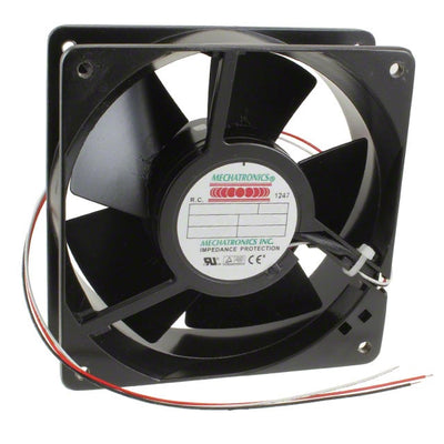 UF12AM12-BWHR-F by Mechatronics Fan Group - FAN 120X38MM 115VAC HIGH TEMP