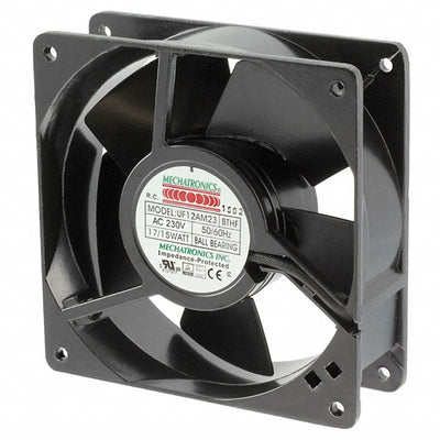 UF12AM23-BTHR-B1 by Mechatronics Fan Group - FAN AXIAL 120X38MM 230VAC TACH