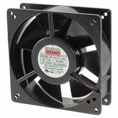 UF13A12-BWHNSR by Mechatronics Fan Group - FAN 127X38MM 115V IP55 SALT FOG