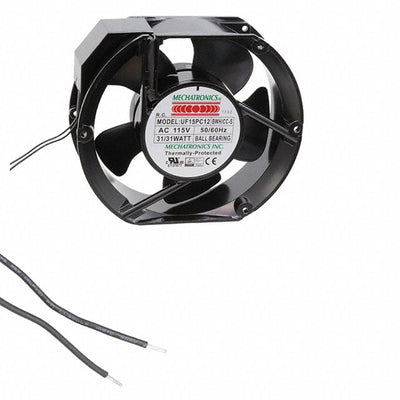 UF15PC12-BWHR/CC-S by Mechatronics Fan Group - FAN AXIAL 172X51MM 115VAC WIRE