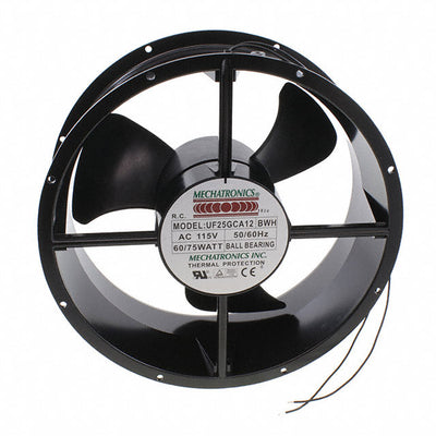 UF25GCA12-BWHR by Mechatronics Fan Group - FAN AXIAL 254X89MM 115VAC WIRE