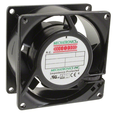 UF80A12-BTLR by Mechatronics Fan Group - FAN AXIAL 80X38MM 115VAC TERM