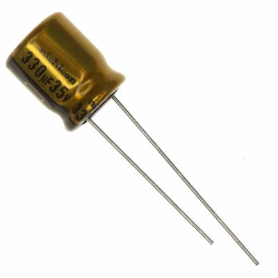 UFW1V331MPD1TD by Nichicon - ALUMIN CAP 330UF 20% 35V RADIAL