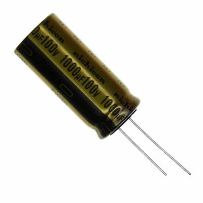 UFW2A102MHD by Nichicon - ALUMIN CAP 1000UF 20% 100V RADIAL