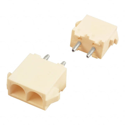 350582-4 by TE Connectivity AMP Connectors - CONNECTOR HEADER VERT 2POS 6.35MM
