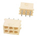 350762-4 by TE Connectivity AMP Connectors - CONNECTOR HDR 6POS 0.25 TIN PCB