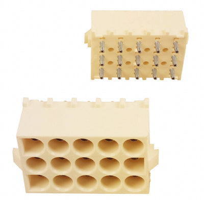 350765-3 by TE Connectivity AMP Connectors - CONNECTOR HDR 15POS 0.25 GOLD PCB