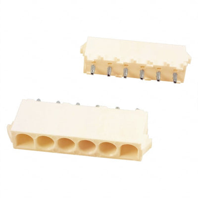641832-1 by TE Connectivity AMP Connectors - CONNECTOR HEADER VERT 6POS 6.35MM