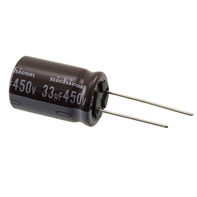 ULD2W330MHD by Nichicon - ALUMIN CAP 33UF 20% 450V RADIAL