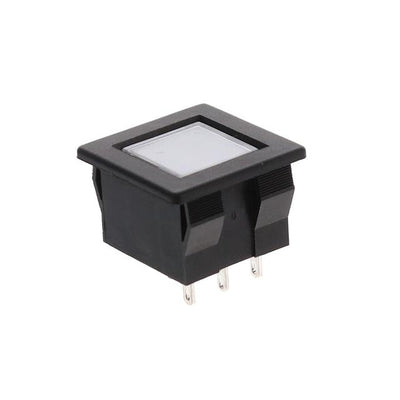ULP12OAM1QPMCL1REDYEL by E-Switch - PUSH SWITCH BUTTON SPDT 0.5A 250V