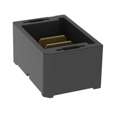 UMPT-02-02.5-L-V-S-TR by Samtec Inc. - CONNECTOR MPOWER 2MM MALE 2POS GOLD