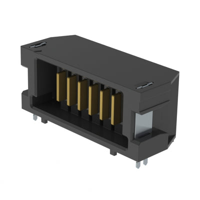 UMPT-06-01-L-RA-WT-M-TR by Samtec Inc. - CONNECTOR MPOWER 2MM MALE 6POS R/A