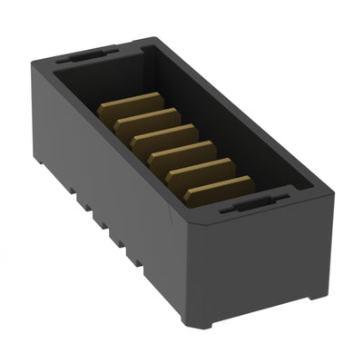 UMPT-06-02.5-L-V-S-TR by Samtec Inc. - CONNECTOR MPOWER 2MM MALE 6POS GOLD