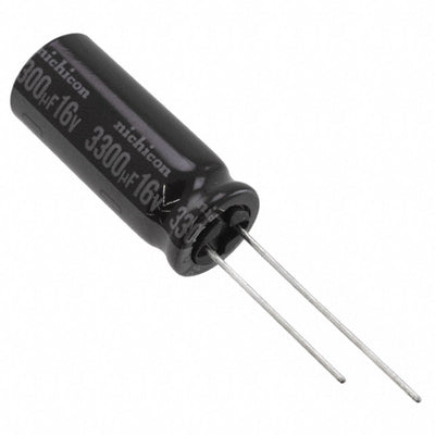 UPA1C332MHD by Nichicon - ALUMIN CAP 3300UF 20% 16V RADIAL