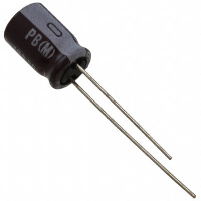 UPB1C221MPD by Nichicon - ALUMIN CAP 220UF 20% 16V RADIAL