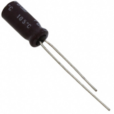 UPB1H4R7MDD by Nichicon - ALUMIN CAP 4.7UF 20% 50V RADIAL