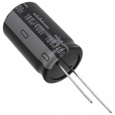 UPB2G181MRD6 by Nichicon - ALUMIN CAP 180UF 20% 400V RADIAL