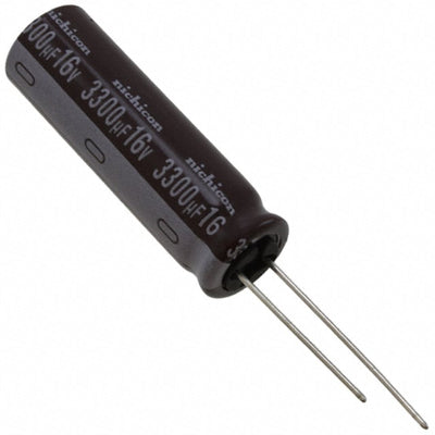 UPJ1C332MHD by Nichicon - ALUMIN CAP 3300UF 20% 16V RADIAL