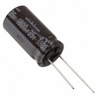 UPJ1V182MHD by Nichicon - ALUMIN CAP 1800UF 20% 35V RADIAL