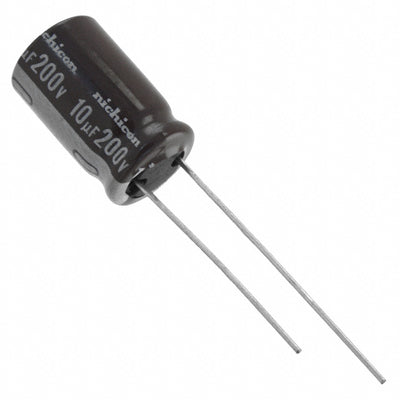 UPS2D100MPD by Nichicon - ALUMIN CAP 10UF 20% 200V RADIAL