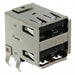 USB-A-D-S-B-TH by Samtec Inc. - CONNECTOR RECPT USB2.0 TYPEA 8POS R/A