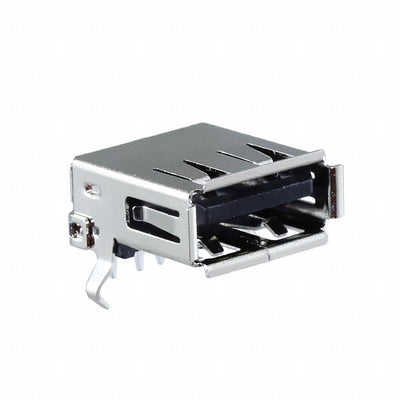 USB-A-S-S-B-TH by Samtec Inc. - CONNECTOR RECPT USB2.0 TYPEA 4POS R/A