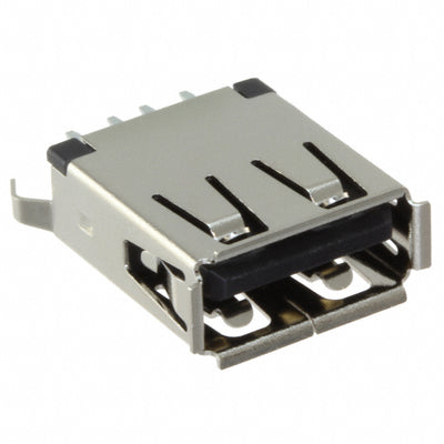 USB-A-S-F-B-VT by Samtec Inc. - CONNECTOR RECPT USB2.0 TYPEA 4POS VERT