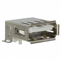 USB-A-S-F-W-SM2-TR by Samtec Inc. - CONNECTOR RECPT USB2.0 TYPEA 4P SMD RA