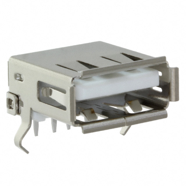 USB-A-S-S-W-TH by Samtec Inc. - CONNECTOR RECPT USB2.0 TYPEA 4POS R/A