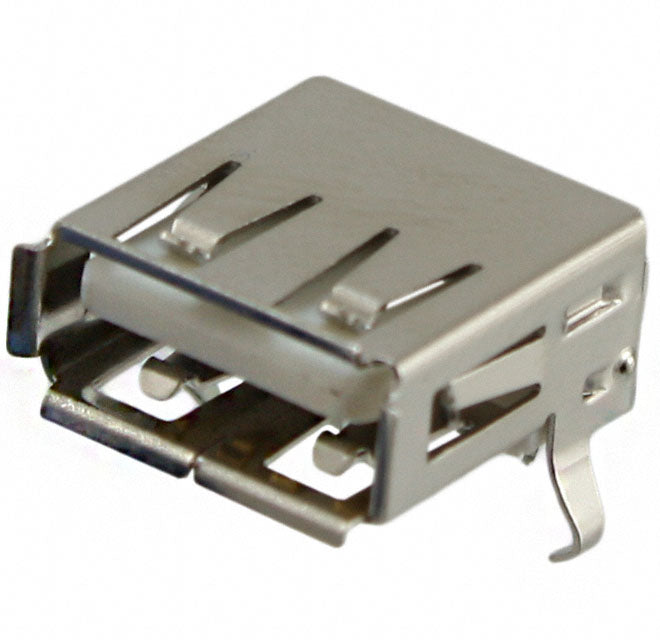 USB-A1HSW6 by On Shore Technology Inc. - CONNECTOR RECPT TYPEA 4POS R/A