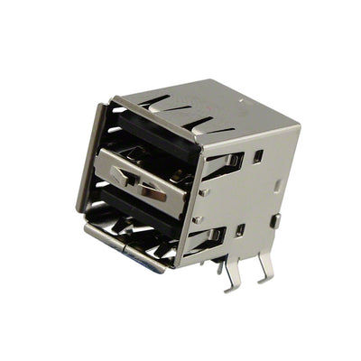 USB-A2HSB6 by On Shore Technology Inc. - CONNECTOR RECPT TYPEA STACKED 8POS R/A
