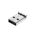 USB-AM-S-F-B-SM1 by Samtec Inc. - CONNECTOR RECPT USB2.0 TYPEA 4P SMD RA