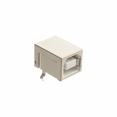 USB-B-S-RA-WT-SPCC by Adam Tech - USB TYPE B, RIGHT ANGLE, WHITE C