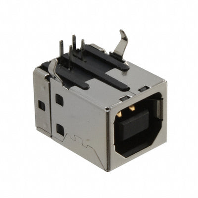USB-B1HSB6 by On Shore Technology Inc. - CONNECTOR RECPT TYPEB 4POS R/A