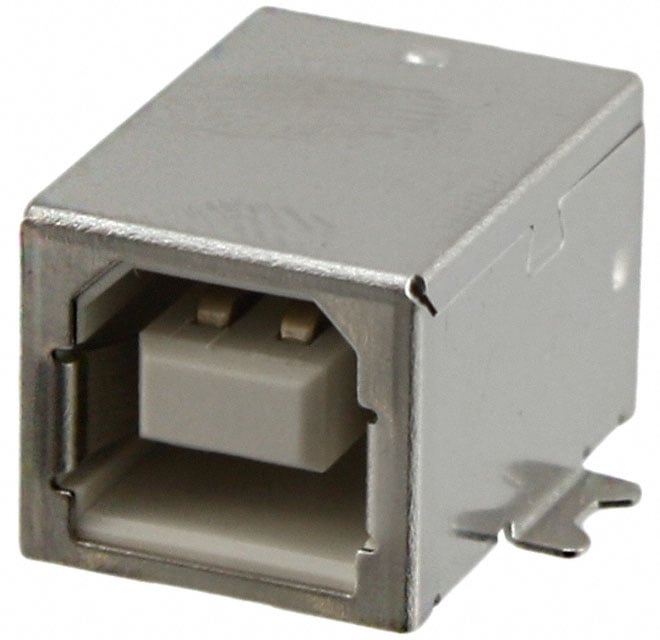 USB-B1SMHSW6 by On Shore Technology Inc. - CONNECTOR RECPT TYPEB 4POS SMD R/A