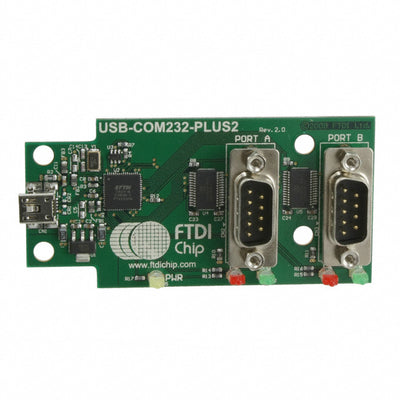 USB-COM232-PLUS2 by FTDI, Future Technology Devices International Ltd - MOD USB HS RS232 CONVERTER 2 CH