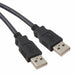 USB2AA150PUHFFR by Amphenol Socapex - CABLE USB2.0 A PLUG TO A PLG 4.92