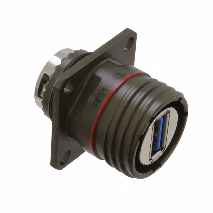 USB3FTV2AG by Amphenol Socapex - ADAPTER USB A RCPT TO USB A RCPT