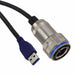USB3FTV6A10NSTR by Amphenol Socapex - CABLE A PLUG-A PLUG W/COUPL 3.28