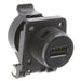 USBAPSCC21 by Amphenol Socapex - ADAPTER USB A RCPT TO USB A RCPT