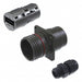 USBFTV2PE2G by Amphenol Socapex - CONNECTOR RCP USB2.0 TYPEA 4P PNL MNT