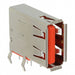USBR-A-S-F-O-VU by Samtec Inc. - CONNECTOR RECPT USB2.0 TYPEA 4POS VERT