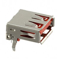 USBR-A-S-F-O-TH by Samtec Inc. - CONNECTOR RECPT USB2.0 TYPEA 4POS R/A